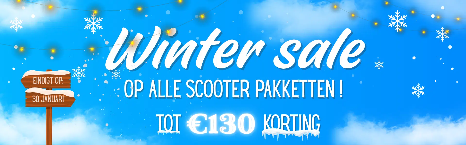 130 euro korting om scooterpakketen